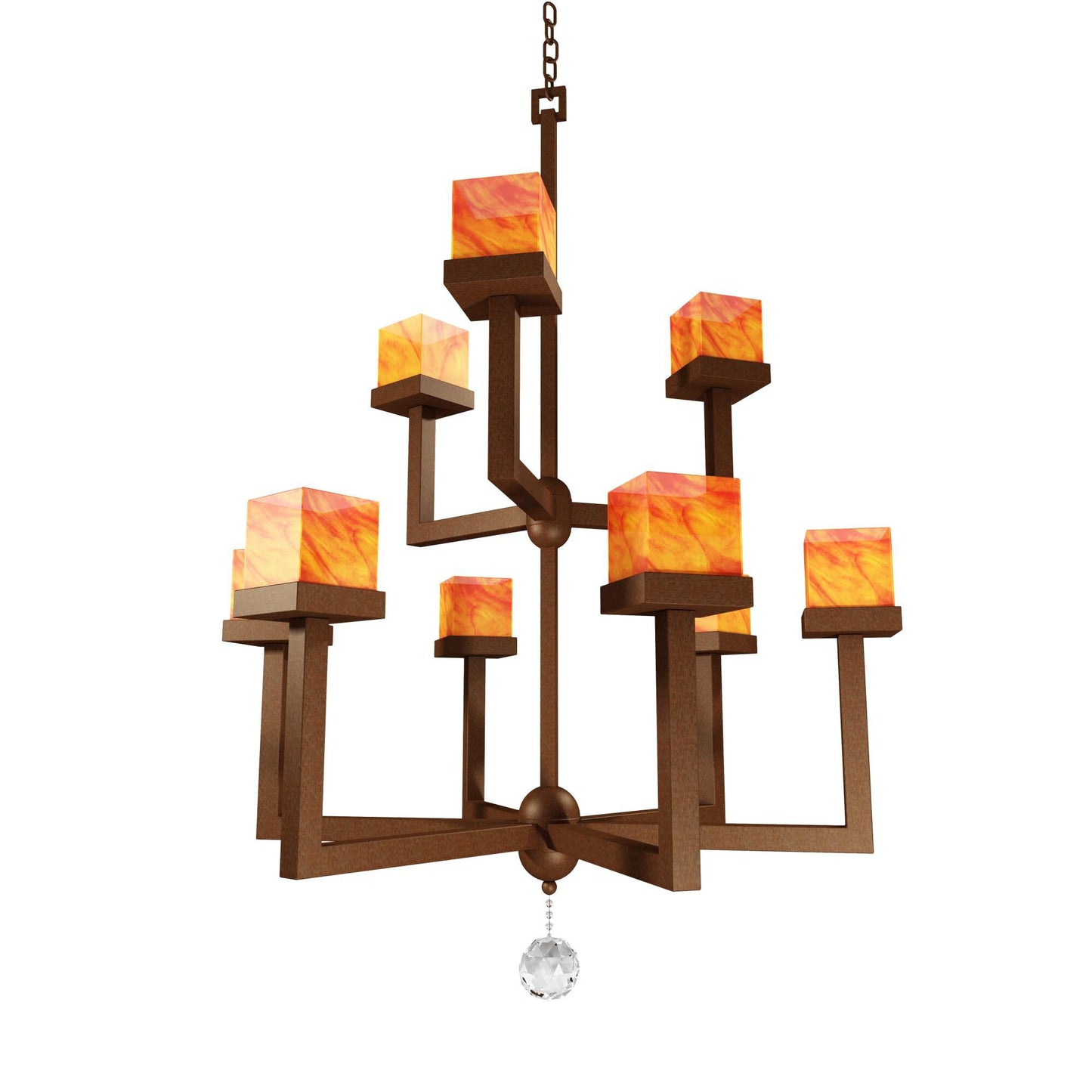 Meyda Lighting Vox 48 Inch 8 Light Chandelier Cp744480