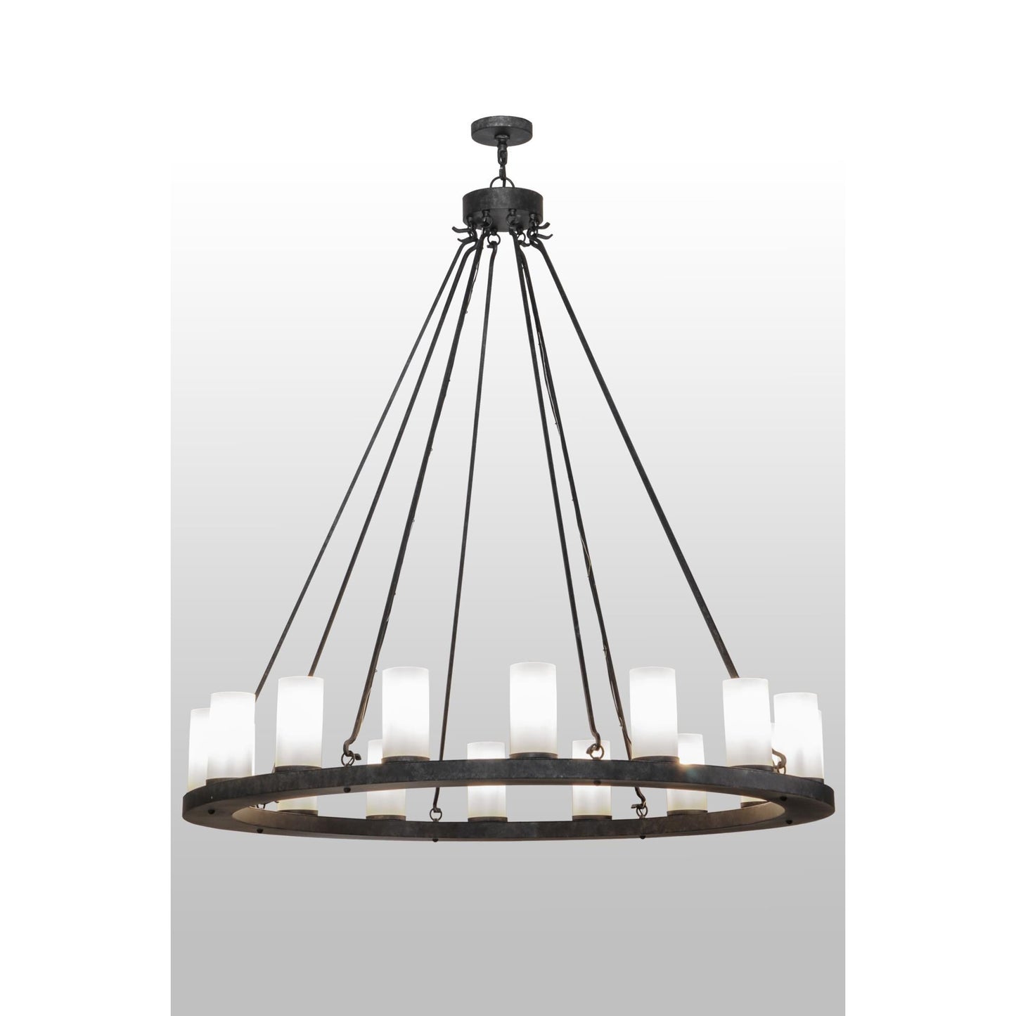 Meyda Lighting 60 Inch 16 Light Semi Flush Mount Cp248804