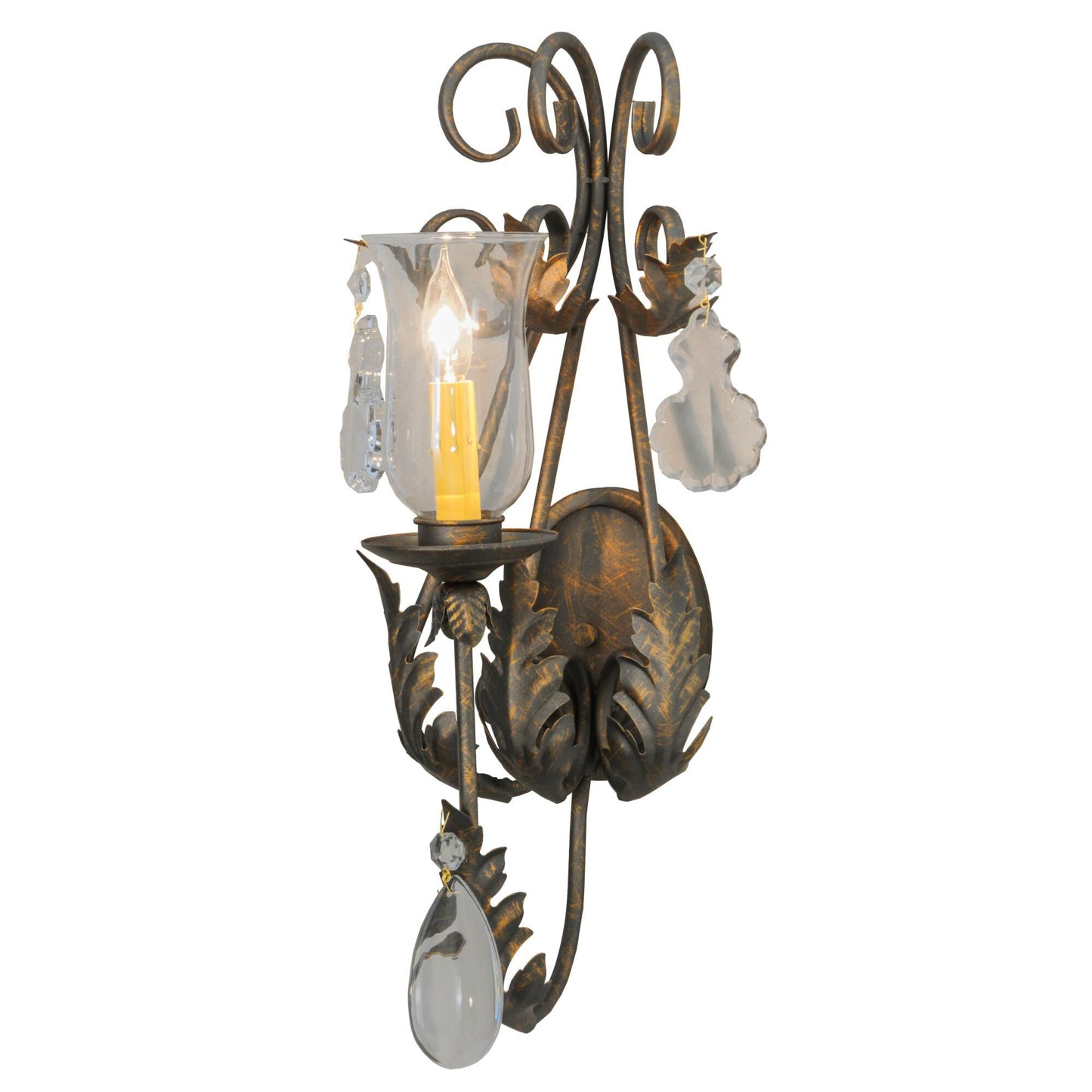 Meyda Lighting French Elegance 21 Inch Wall Sconce Cp20601