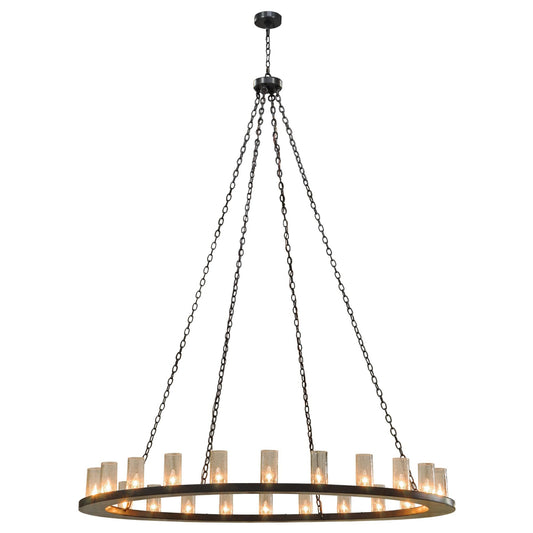 Meyda Lighting 72 Inch 24 Light Semi Flush Mount Cp248905