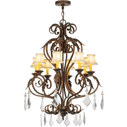 Meyda Lighting 30 Inch 8 Light Chandelier Cp248952