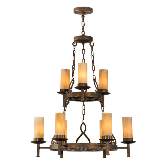 Meyda Lighting 33 Inch 9 Light Chandelier Cp248978