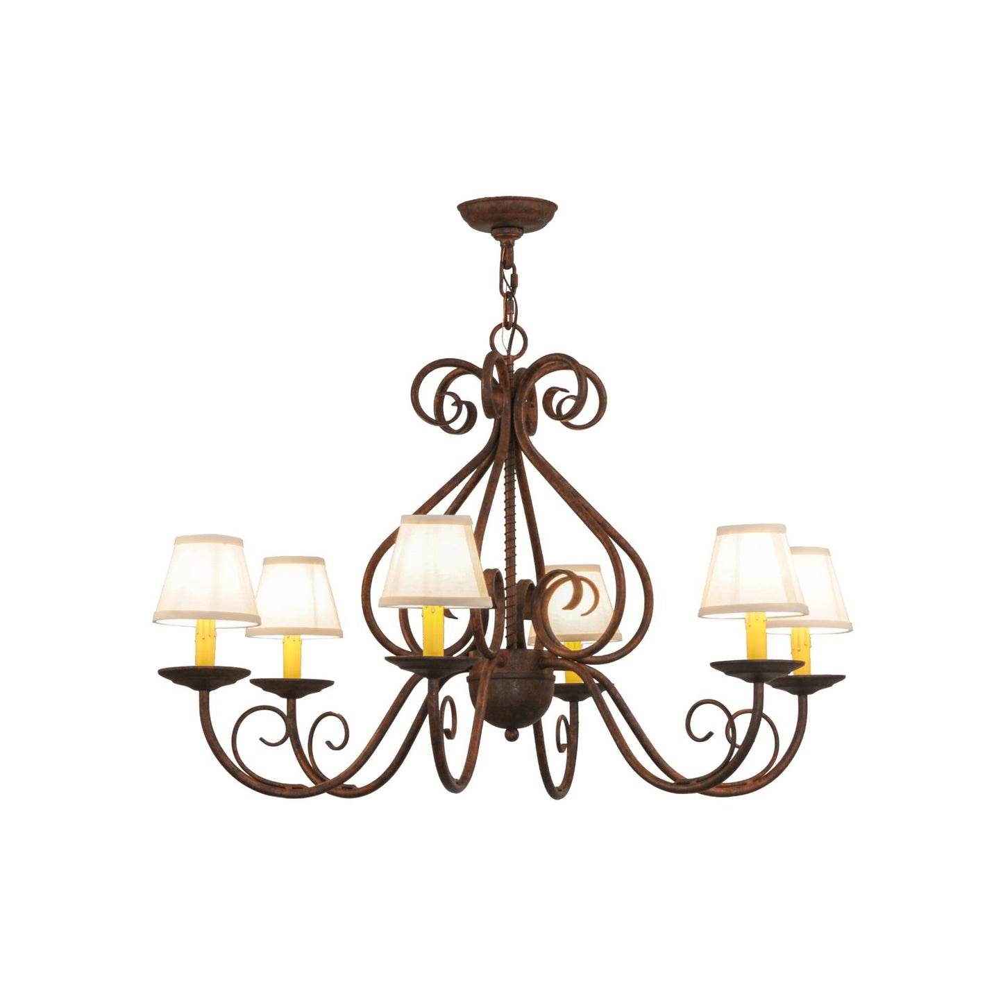 Meyda Lighting 36 Inch 6 Light Chandelier Cp248984