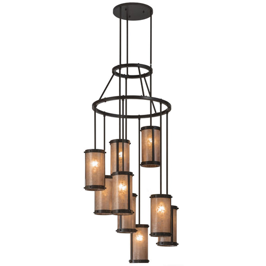 Meyda Lighting 30 Inch 9 Light Chandelier Cp249004