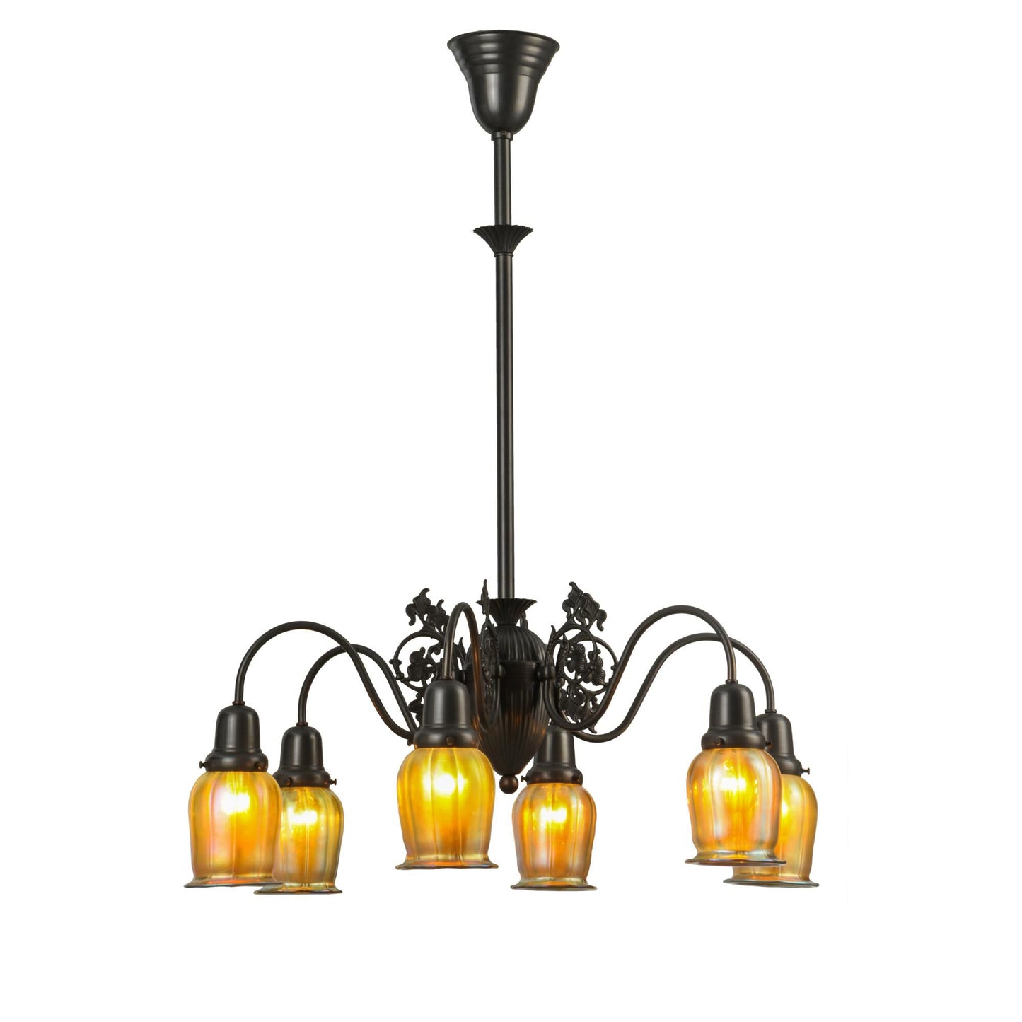 Meyda Lighting 28 Inch 6 Light Chandelier Cp249008