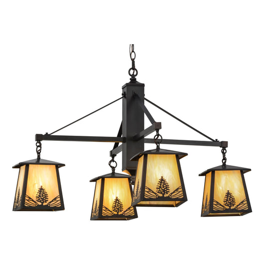 Meyda Lighting 38 Inch 4 Light Chandelier Cp249050