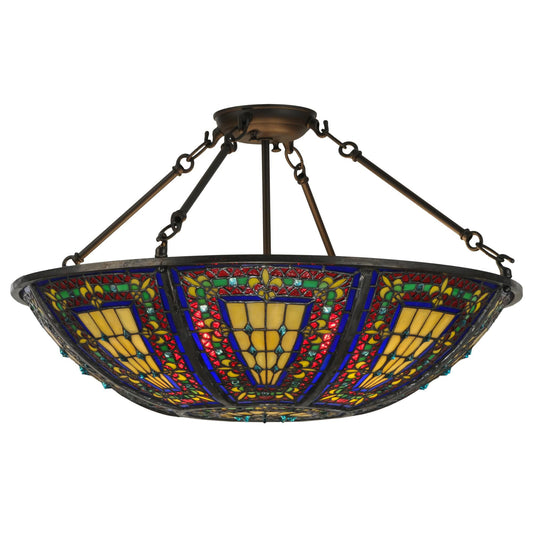 Meyda Lighting 24 Inch Semi Flush Mount Cp249055