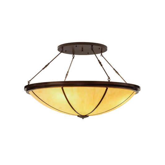 Meyda Lighting 72 Inch 8 Light Semi Flush Mount Cp249164