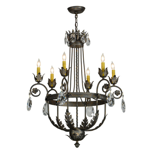 Meyda Lighting 26 Inch 6 Light Chandelier Cp249187