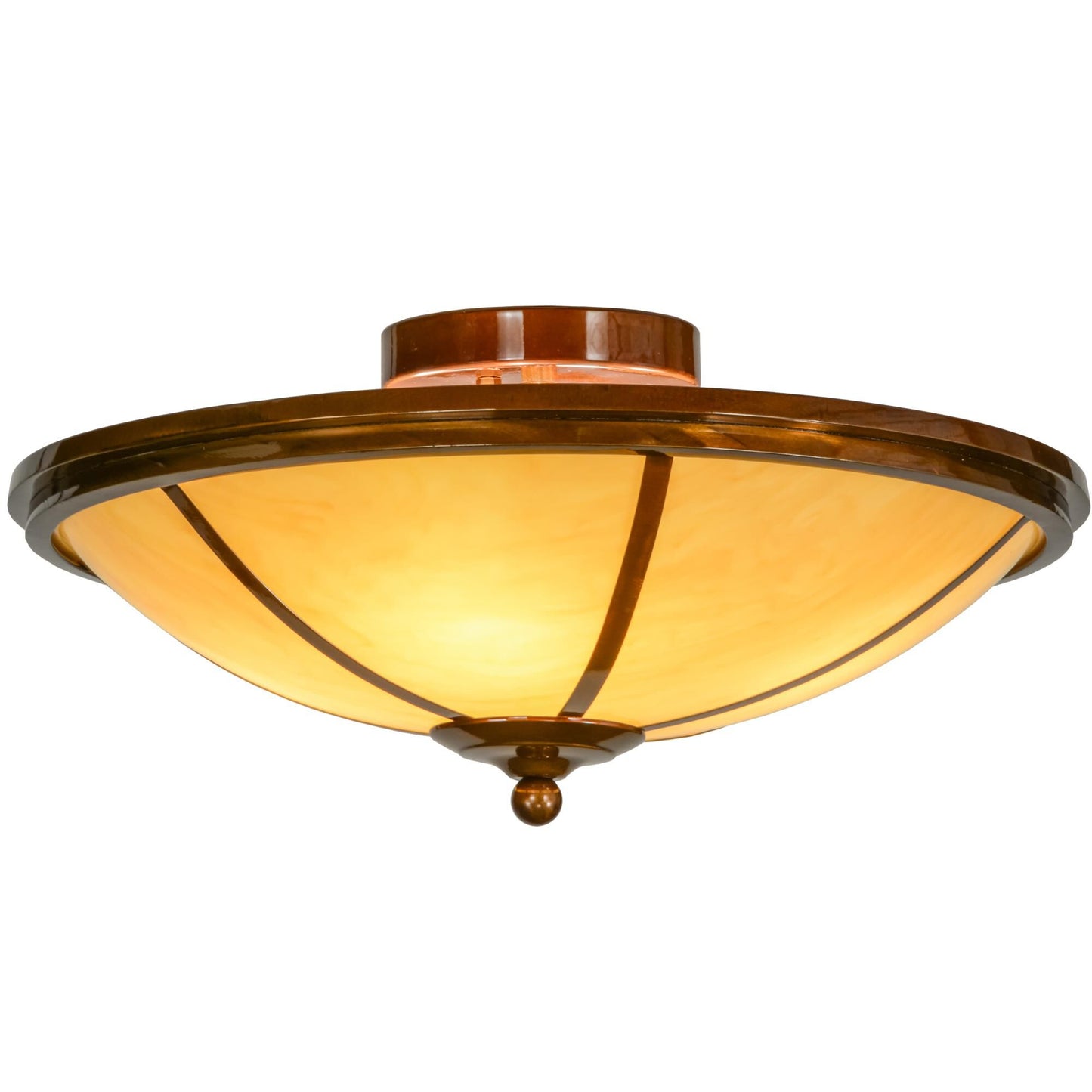 Meyda Lighting 20 Inch 4 Light Semi Flush Mount Cp249308