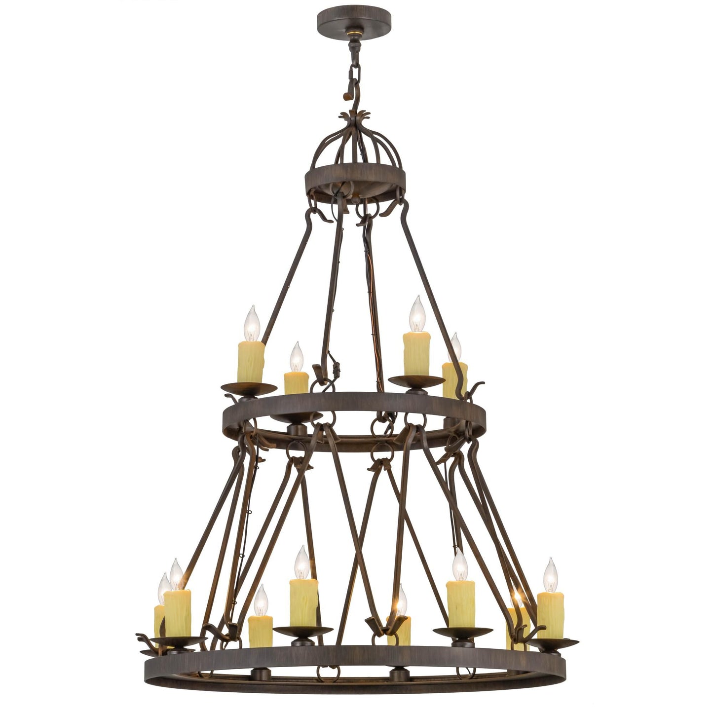 Meyda Lighting 36 Inch 12 Light Chandelier Cp249403