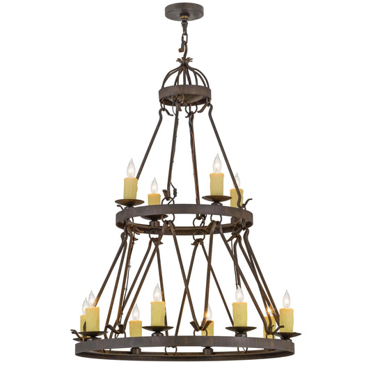 Meyda Lighting 36 Inch 12 Light Chandelier Cp249403