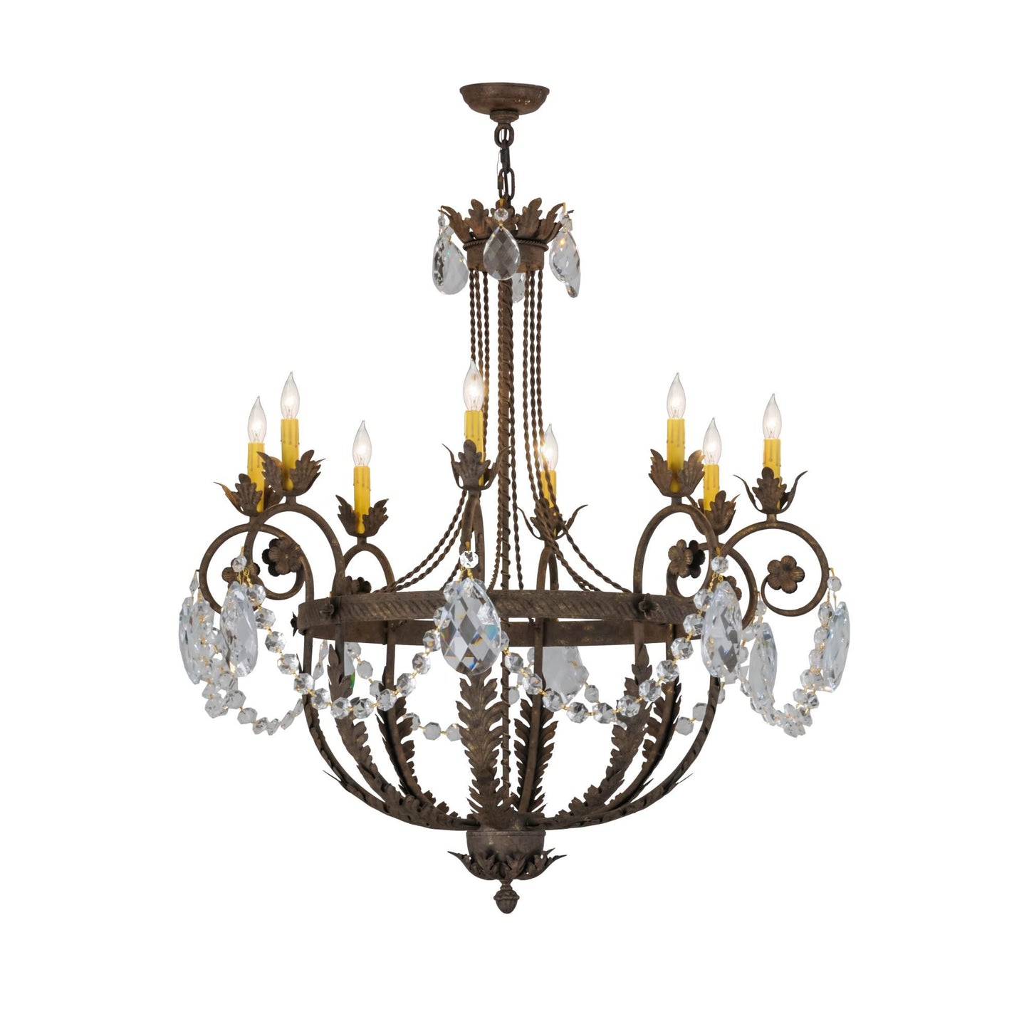 Meyda Lighting 38 Inch 8 Light Chandelier Cp249538