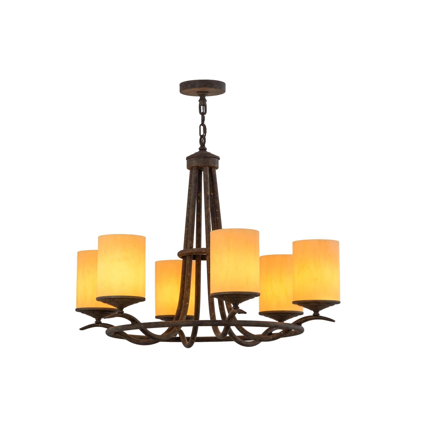 Meyda Lighting 36 Inch 6 Light Chandelier Cp249564