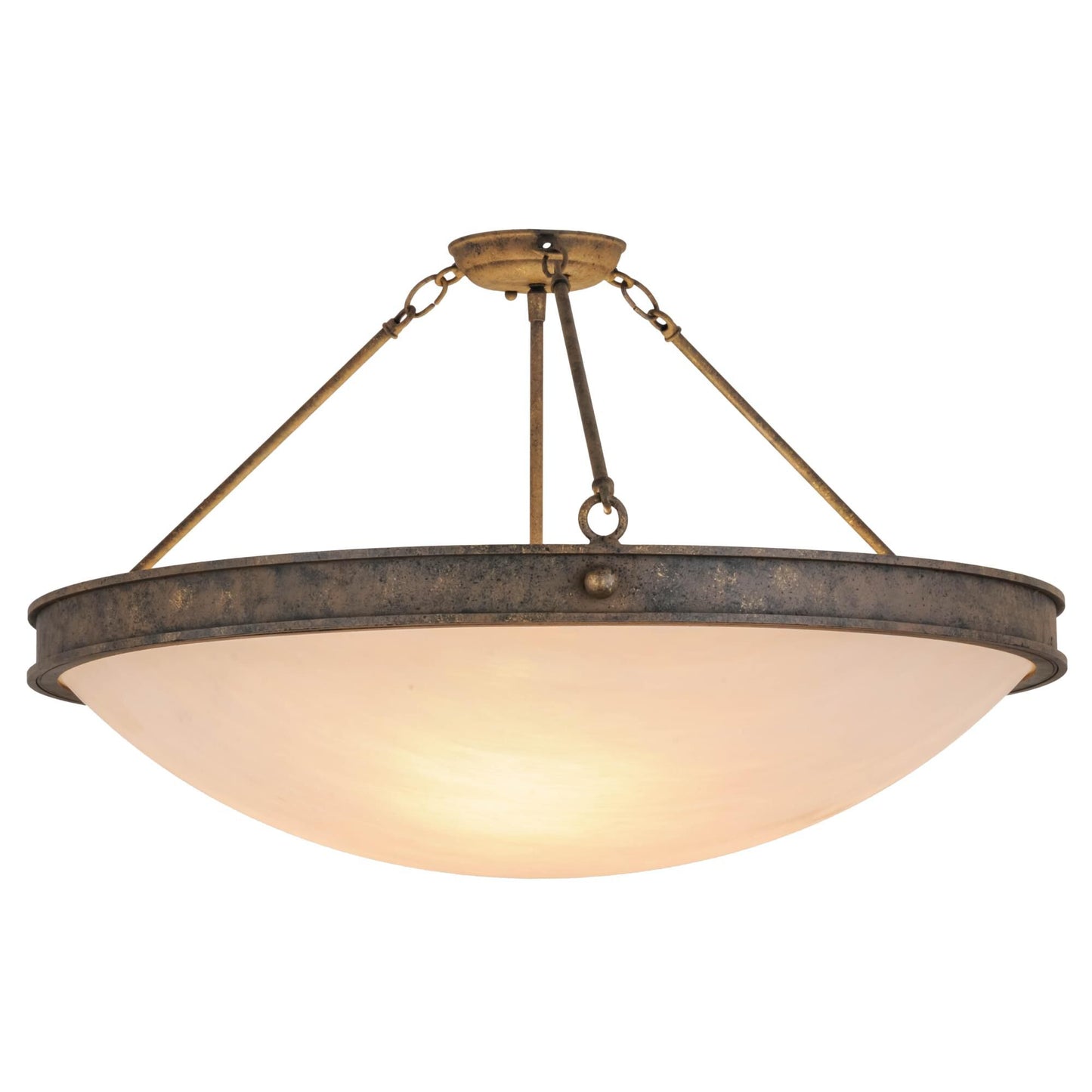 Meyda Lighting 30 Inch 3 Light Led Semi Flush Mount Cp249641