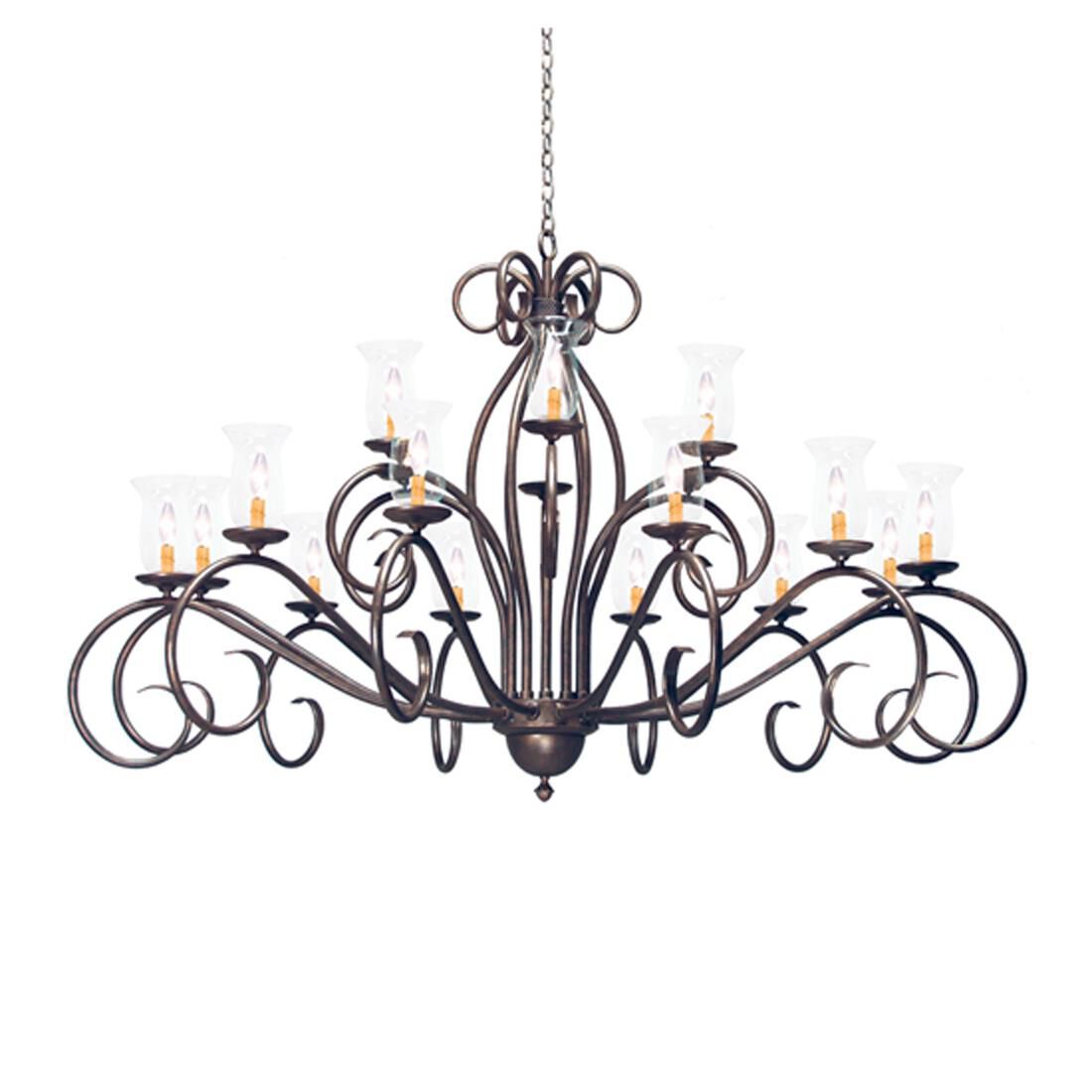 Meyda Lighting Sienna 72 Inch 18 Light Chandelier Cp744327