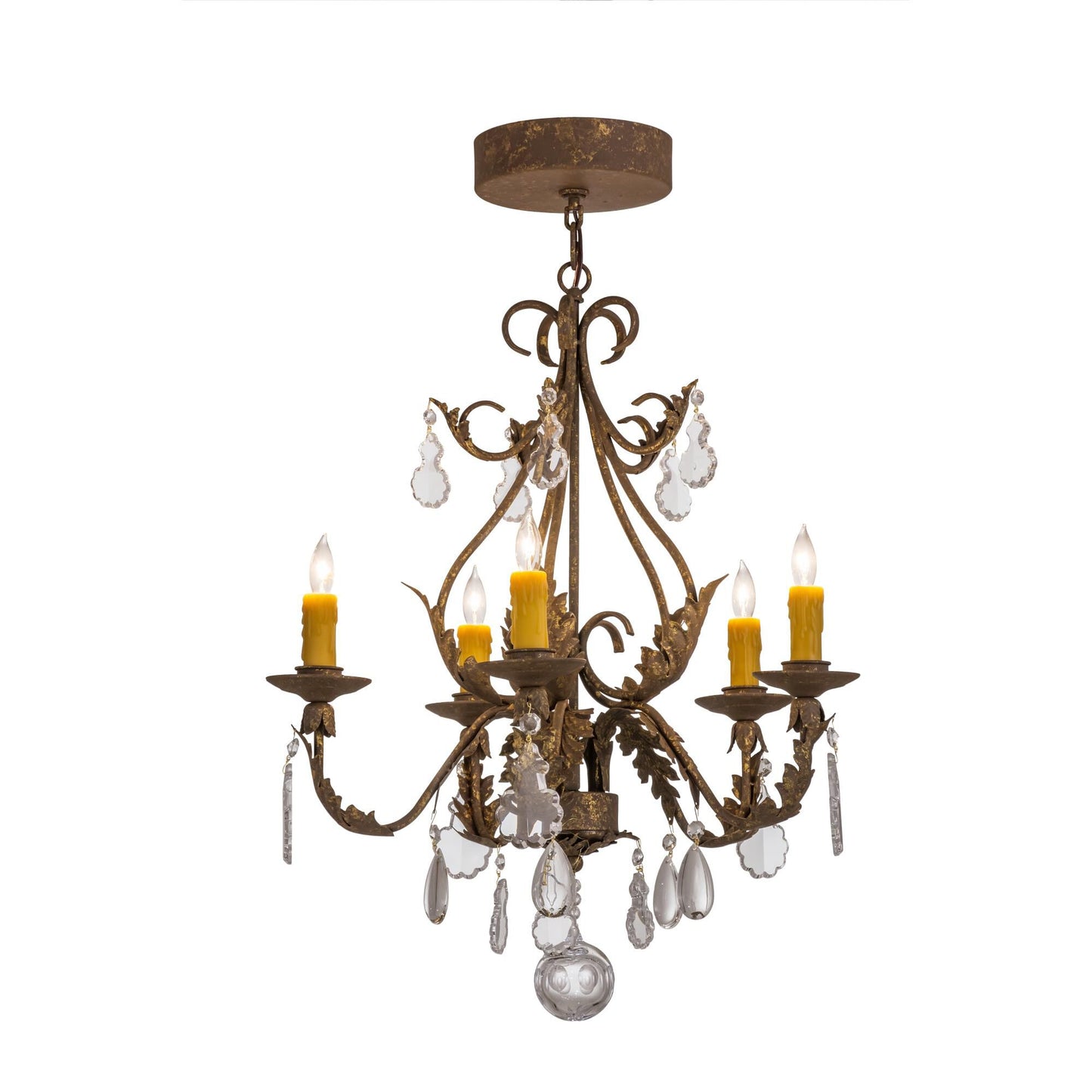 Meyda Lighting 25 Inch 5 Light Chandelier Cp249748