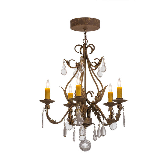 Meyda Lighting 25 Inch 5 Light Chandelier Cp249748