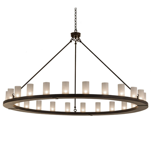 Meyda Lighting 72 Inch 24 Light Semi Flush Mount Cp249765