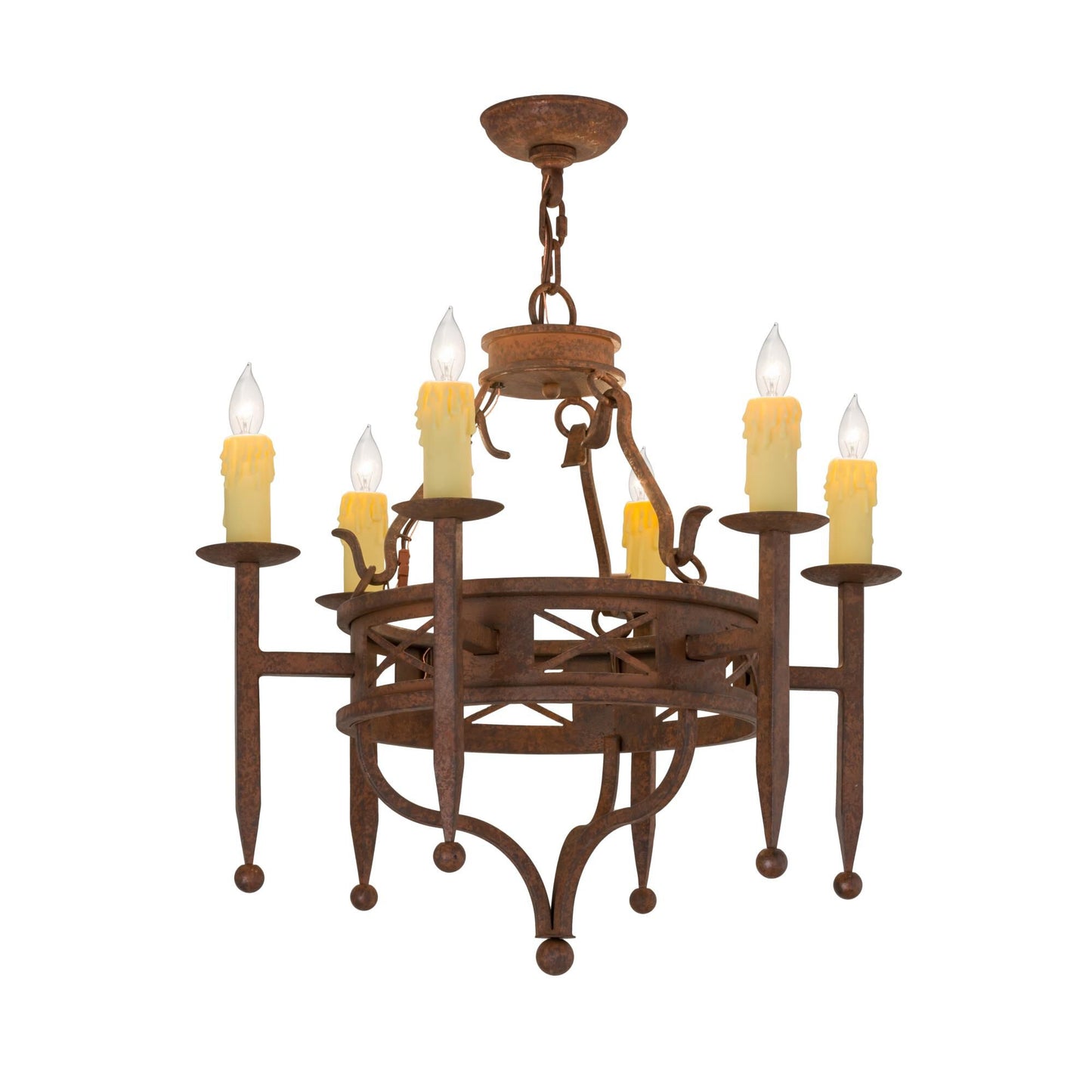 Meyda Lighting 24 Inch 6 Light Chandelier Cp249894