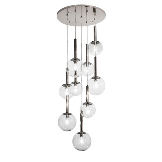 Meyda Lighting 26 Inch 9 Light Led Chandelier Cp250017