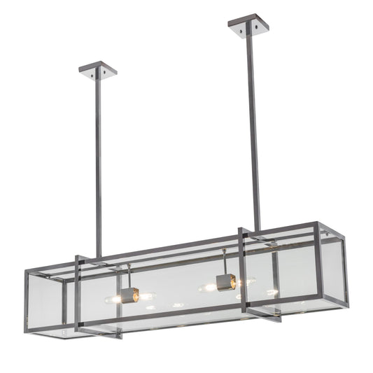 Meyda Lighting 54 Inch 4 Light Linear Suspension Light Cp250041