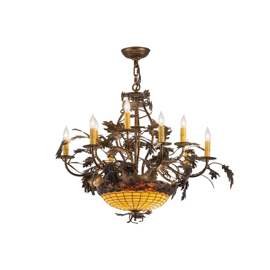 Meyda Lighting 34 Inch 9 Light Chandelier Cp250157