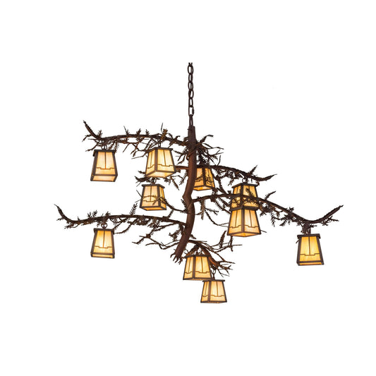 Meyda Lighting 39 Inch 10 Light Chandelier Cp250235