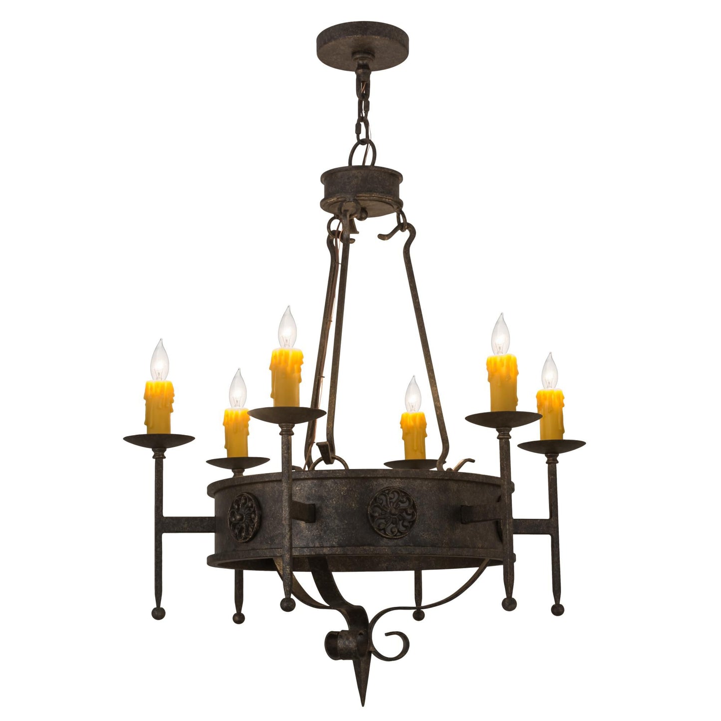 Meyda Lighting 30 Inch 6 Light Chandelier Cp250260