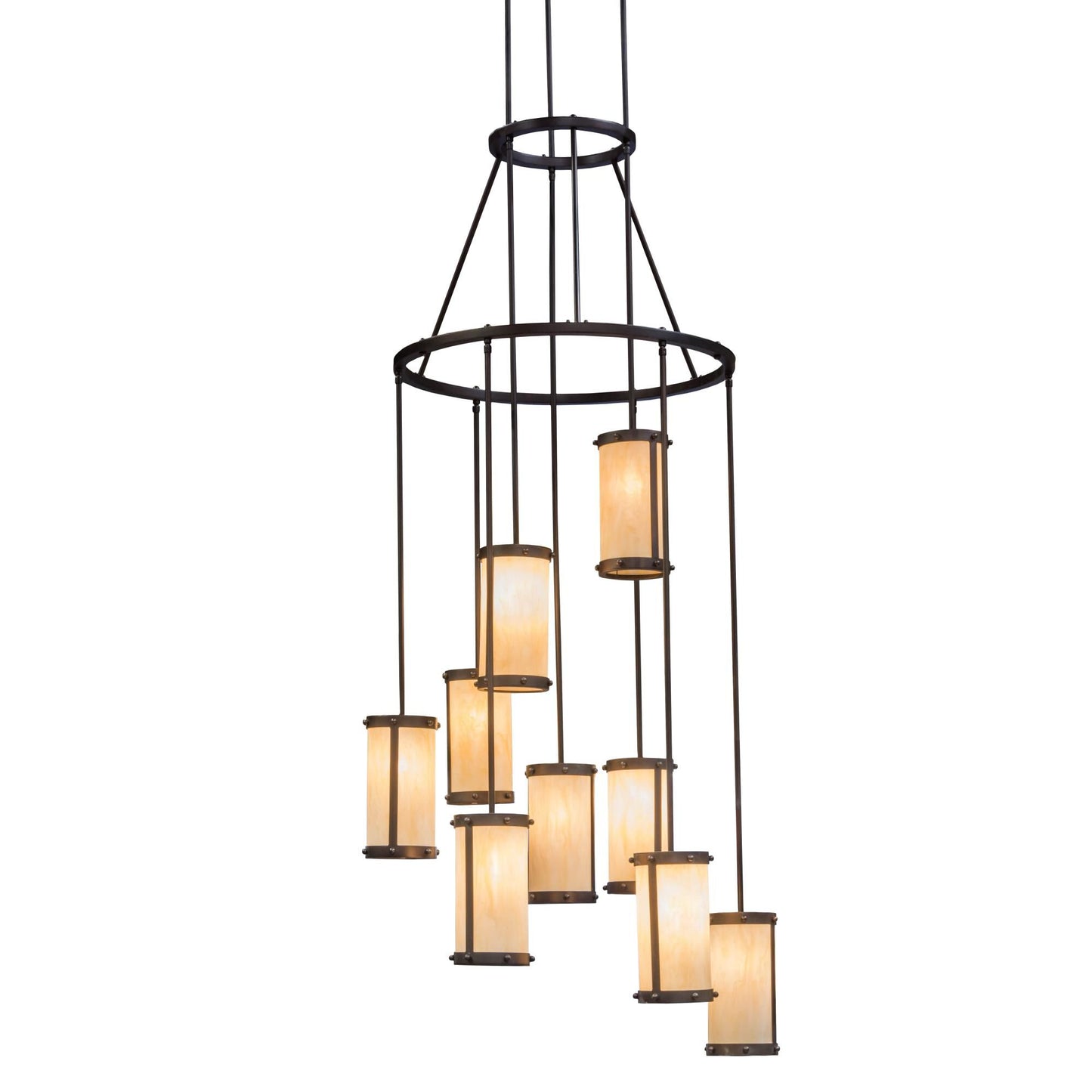 Meyda Lighting 35 Inch 9 Light Chandelier Cp250273