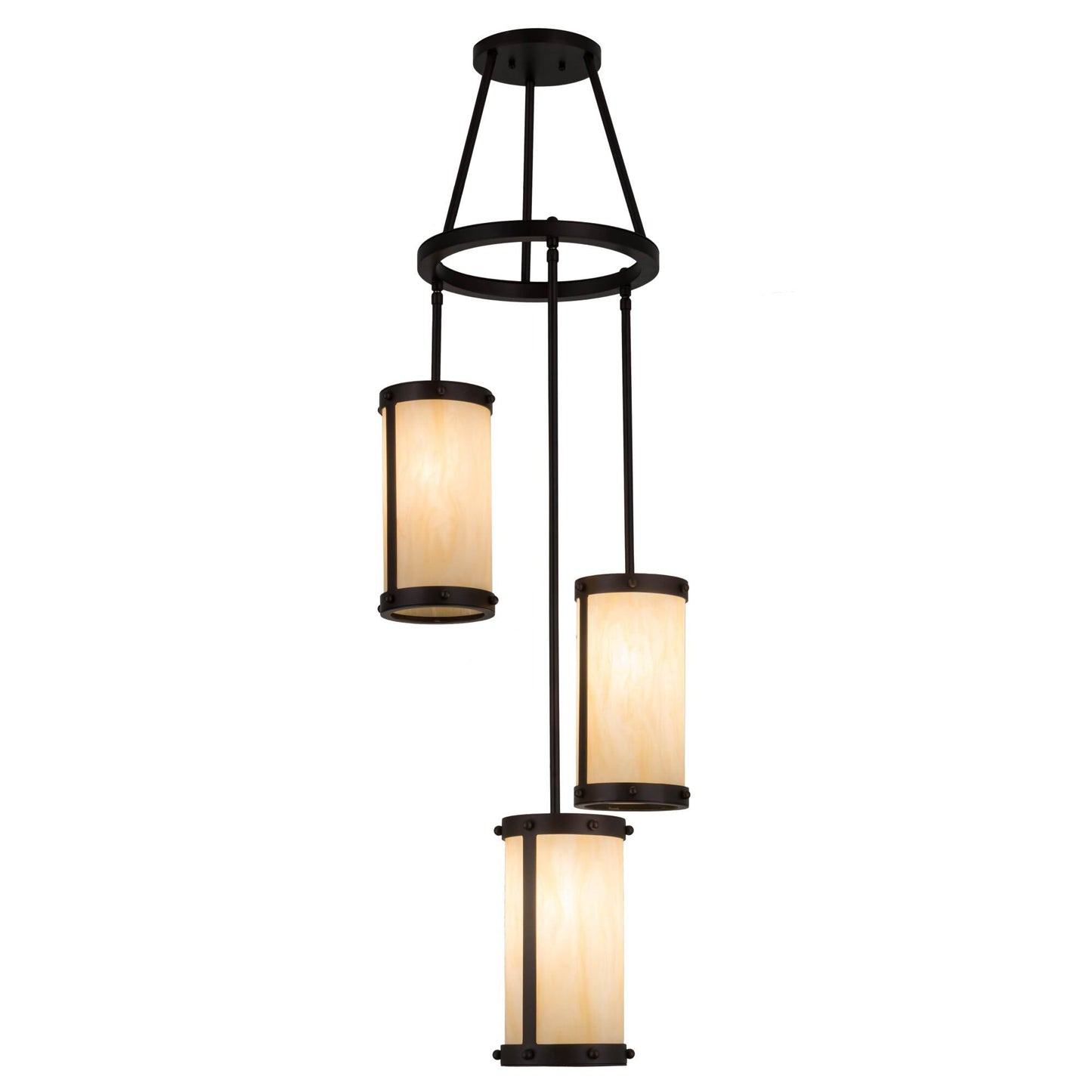 Meyda Lighting 18 Inch 3 Light Mini Chandelier Cp24103