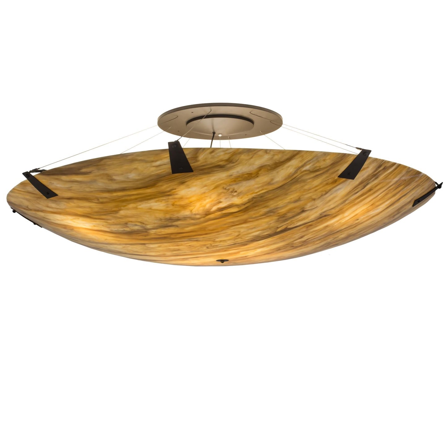 Meyda Lighting 72 Inch 14 Light Semi Flush Mount Cp250289