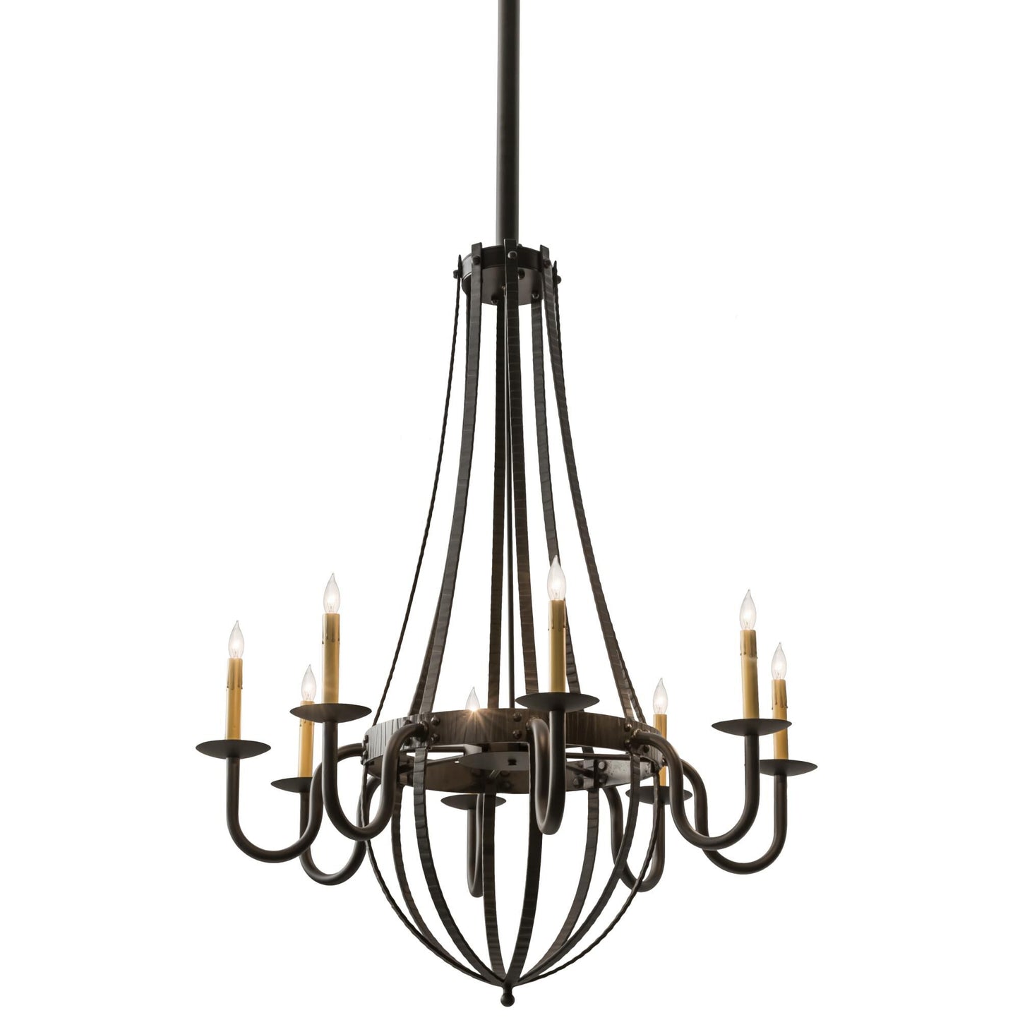 Meyda Lighting 38 Inch 8 Light Chandelier Cp250290