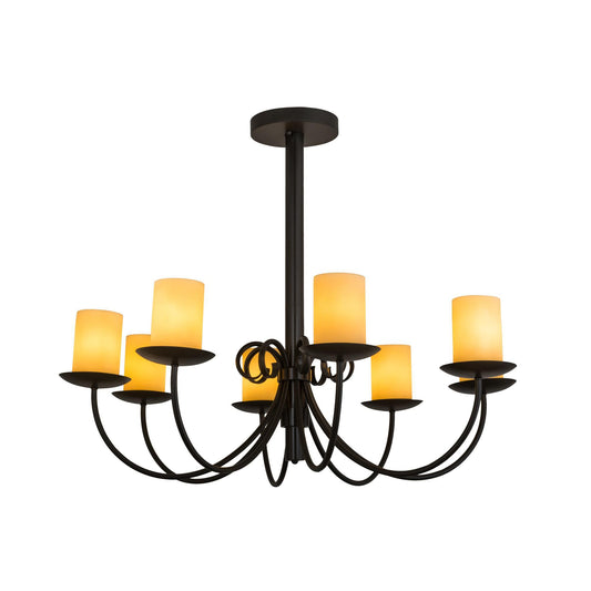 Meyda Lighting 40 Inch 8 Light Chandelier Cp250325