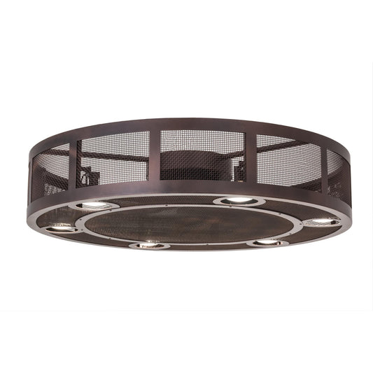 Meyda Lighting 48 Inch 6 Light Flush Mount Cp250327