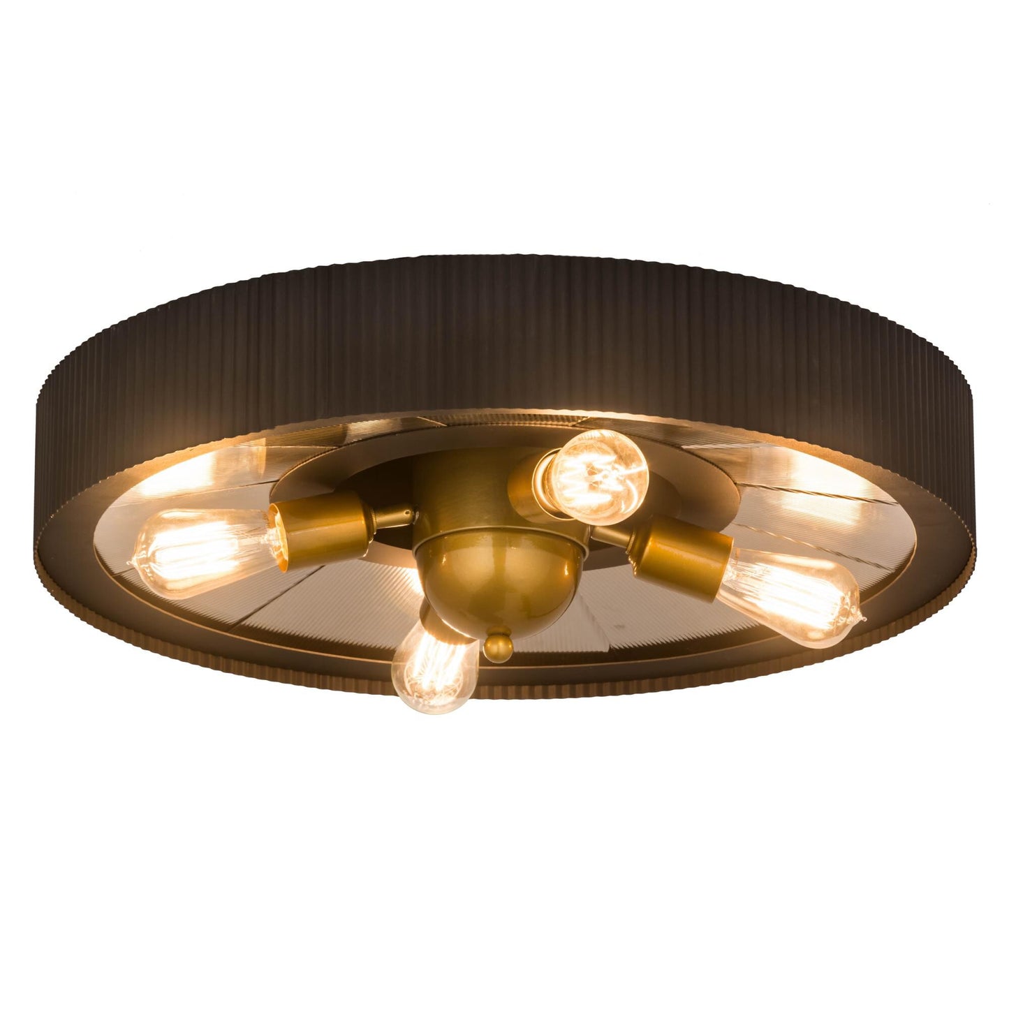 Meyda Lighting 36 Inch 4 Light Flush Mount Cp250330