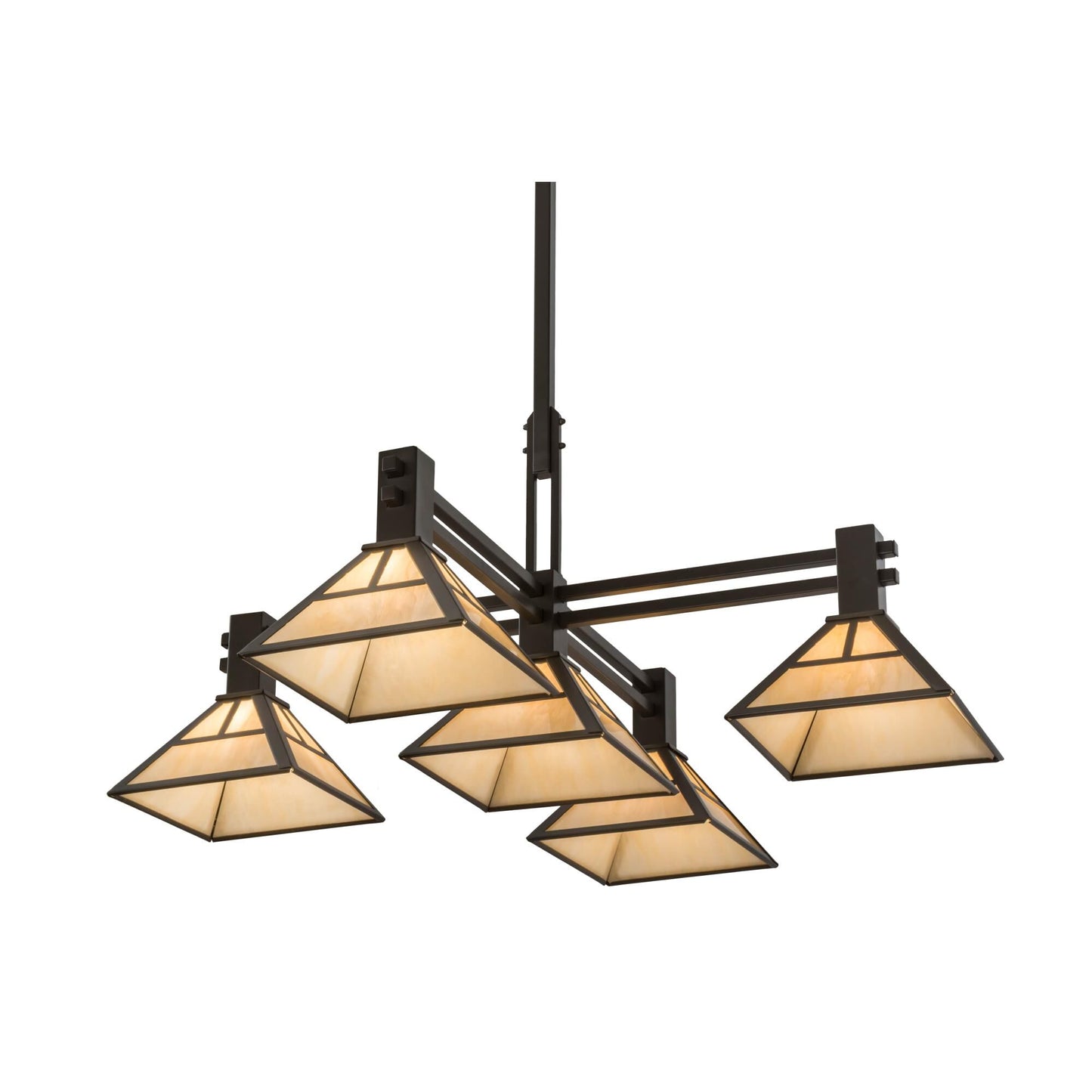 Meyda Lighting 48 Inch 5 Light Linear Suspension Light Cp250392