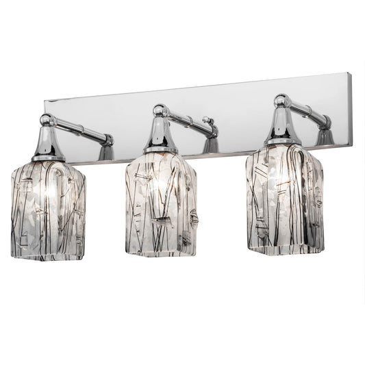 Meyda Lighting Metro Fusion Licorice 24 Inch 3 Light Bath Vanity Light Cp24316