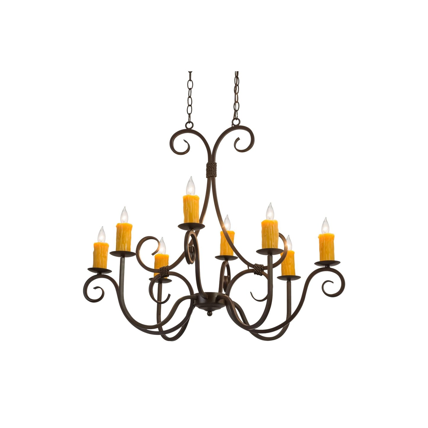 Meyda Lighting 36 Inch 8 Light Chandelier Cp250507