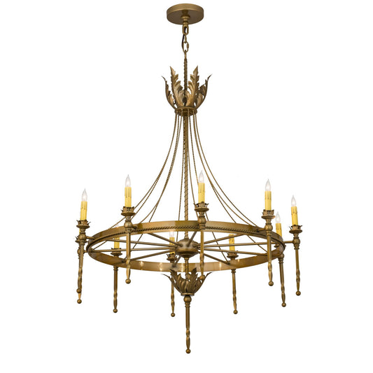 Meyda Lighting 36 Inch 10 Light Chandelier Cp250561