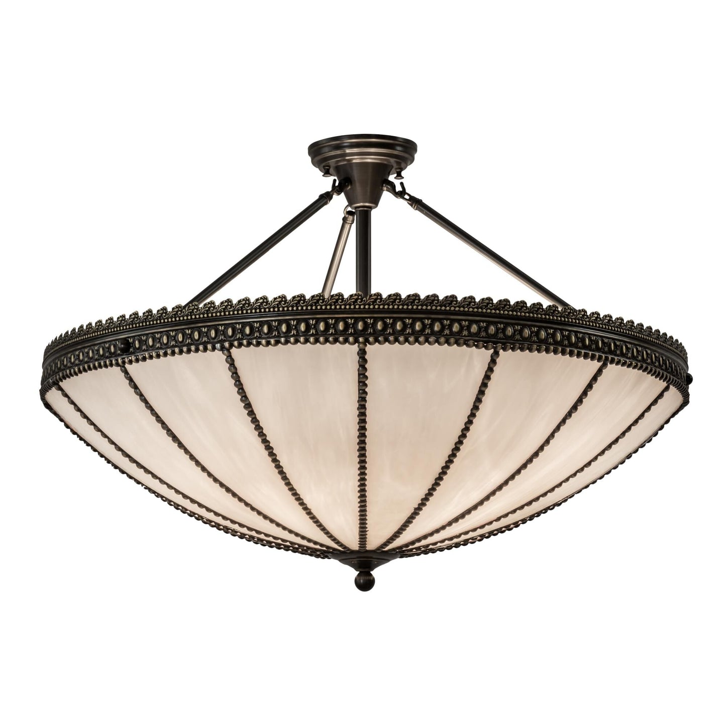 Meyda Lighting 30 Inch 4 Light Semi Flush Mount Cp250582