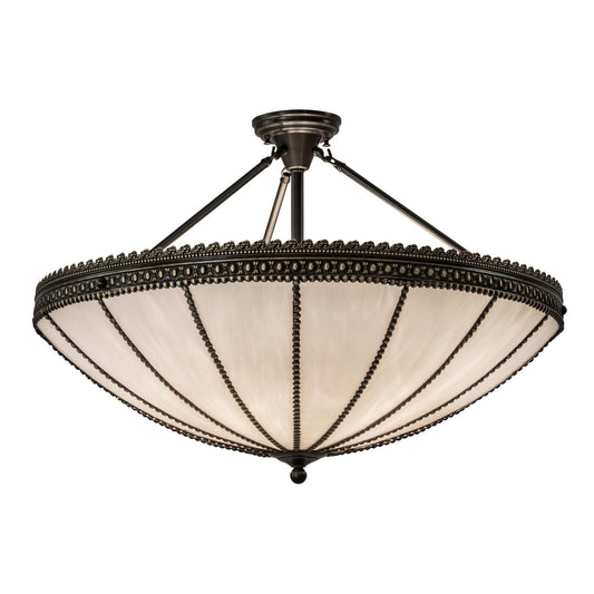 Meyda Lighting 30 Inch 4 Light Semi Flush Mount Cp250582