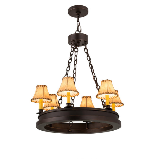 Meyda Lighting 28 Inch 6 Light Chandelier Cp250585