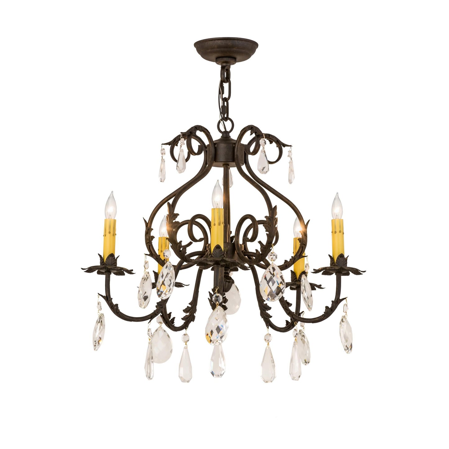 Meyda Lighting 24 Inch 5 Light Chandelier Cp250618