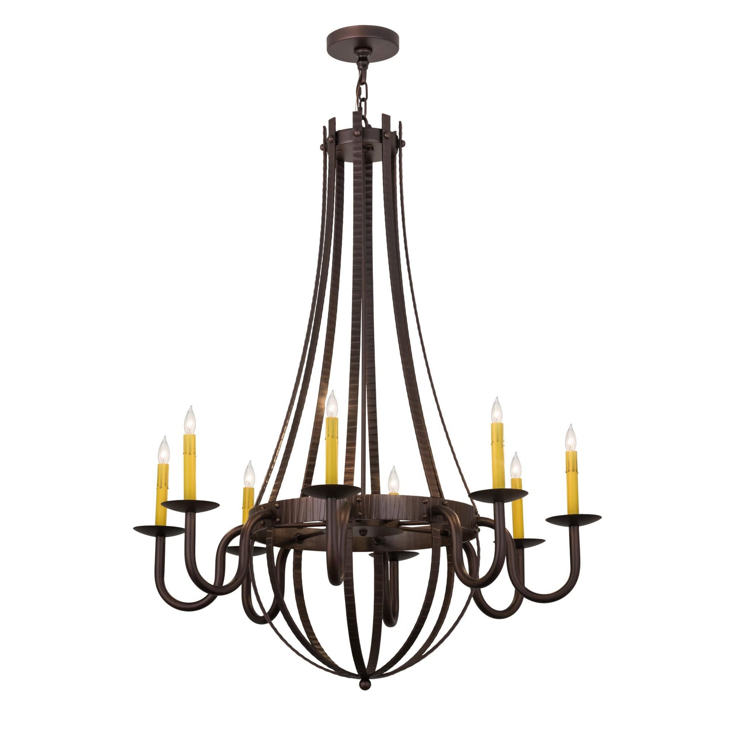 Meyda Lighting 38 Inch 8 Light Chandelier Cp250635