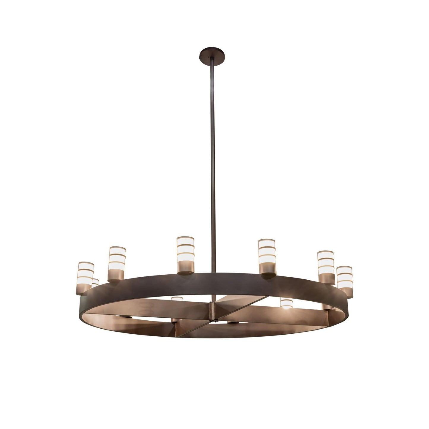 Meyda Lighting 93 Inch 12 Light Semi Flush Mount Cp250671