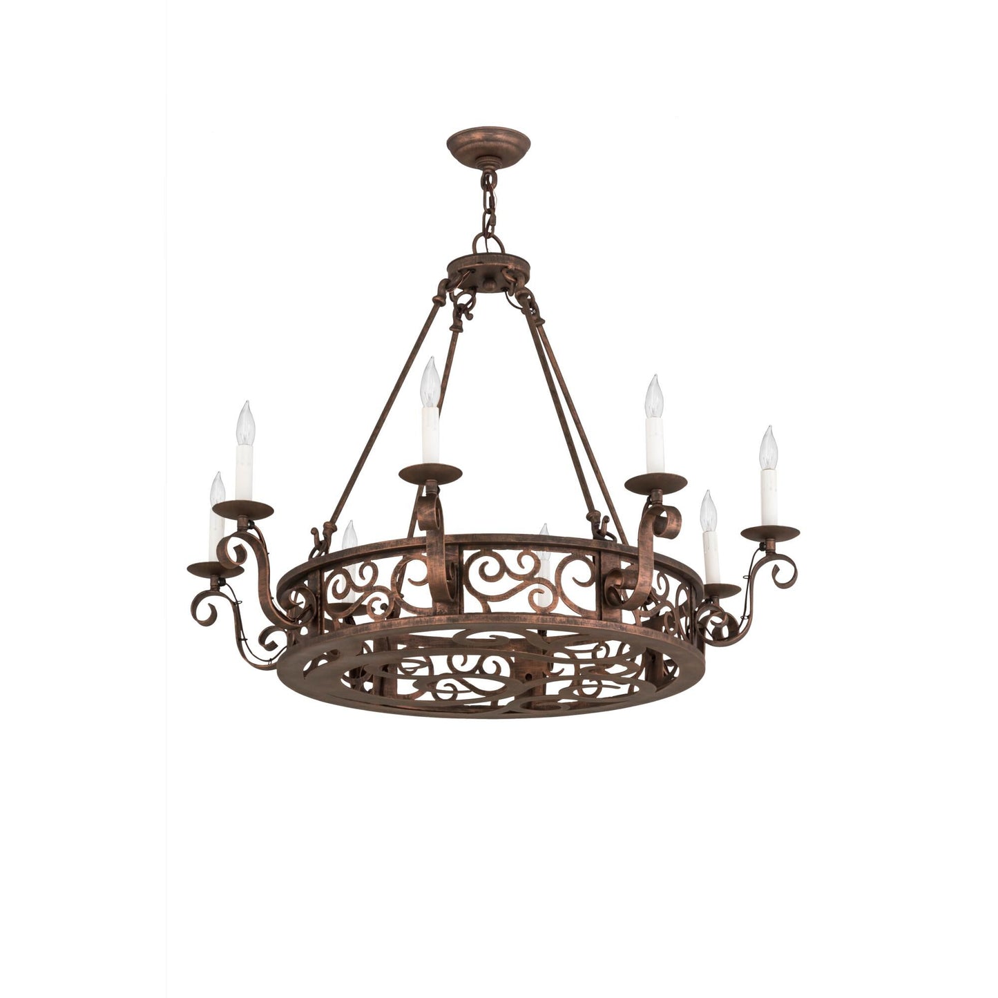 Meyda Lighting Delano 36 Inch 8 Light Chandelier Cp779779