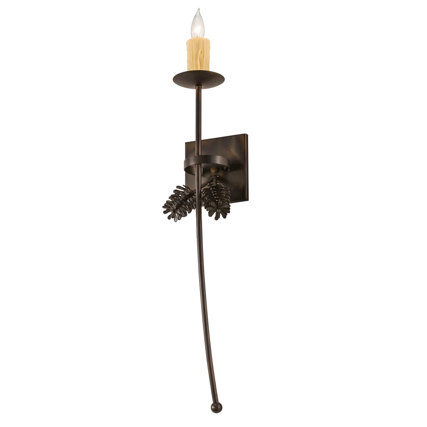 Meyda Lighting Bechar Pine Cone 32 Inch Wall Sconce Cp25388