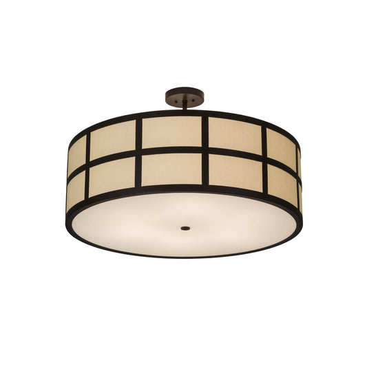 Meyda Lighting 36 Inch 6 Light Semi Flush Mount Cp250816