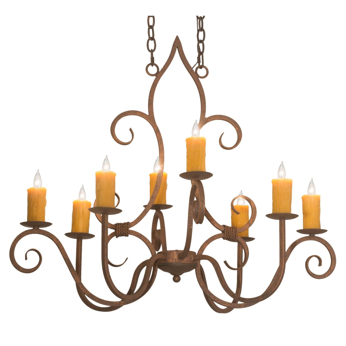 Meyda Lighting 36 Inch 8 Light Chandelier Cp250863